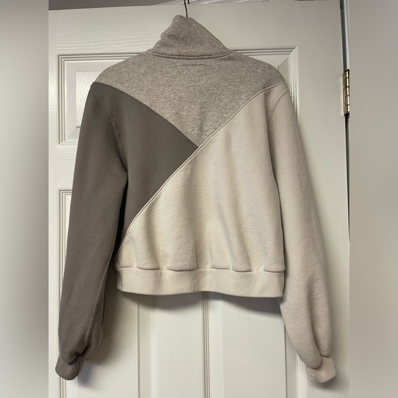 Abercrombie & Fitch color block turtle neck sweater sweatshirt Size XS - Picture 4 of 6